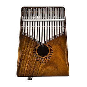 Đàn Piano Ngón Tay Kalimba Solid Acacia Kết Nối Với Loa Điện Tử Có Túi Đựng Cáp
