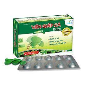 Viên Giấp Cá Extra - hỗ trợ điều trị Trĩ, táo bón