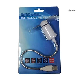 quạt USB chạy kiểu đồng hồ thời gian thực chọn đúng phân loại khi đặt hàng