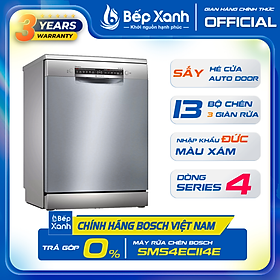 Mua  BẢO HÀNH 3 NĂM TOÀN QUỐC  Máy Rửa Chén Độc Lập 13 bộ Bosch SMS4ECI14E / SMS6ECI11E - Sấy hé cửa - hàng chính hãng