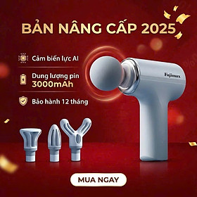 Máy massage cầm tay, máy massage cổ vai gáy 6 Cấp Độ Chuyên Sâu Đa Năng Bảo Hành 12 Tháng