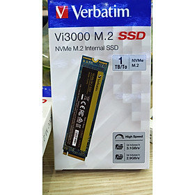 Ổ cứng Verbatim SSD NVMe M.2 2TB (Vi3000)- Hàng chính hãng