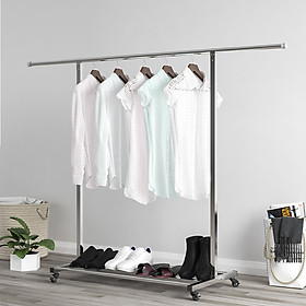Mua Giàn Phơi Quần Áo Thông Minh. Có Bánh Xe - Tùy Chỉnh Độ Dài Linh Hoạt - KT 1m2 x 2m