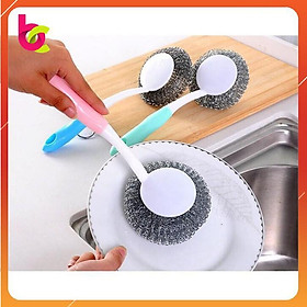Mua BÙI NHÙI THÉP CỌ NỒI CÓ TAY CẦM  R8 in 1