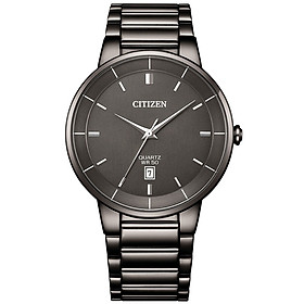 Đồng Hồ Nam Citizen Dây Thép Không Gỉ BI5127-51H - Mặt Đen