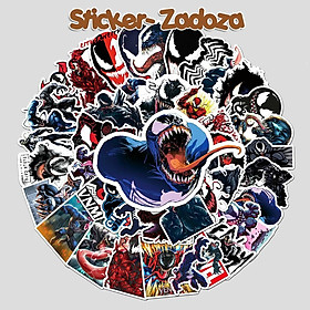 Mua Bộ sticker Venom chống thấm nước trang trí mũ bảo hiểm  đàn  guitar  ukulele  điện thoại laptop