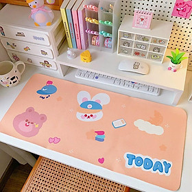Mua Lót chuột cỡ lớn 67x30cm đa họa tiết siêu dễ thương  giúp thao tác chuột dễ dàng  chống trơn trượt LD08