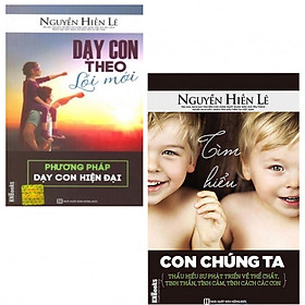 Combo Dạy Con Theo Lối Mới, Tìm Hiểu Con Chúng Ta (tặng kèm 2 viên tẩy hình con vật)