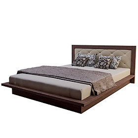 Giường ngủ cao cấp Tundo màu nâu 180cm x 200cm