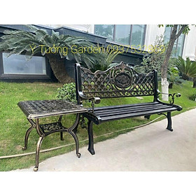 Mua Ghế sân vườn băng dài nhôm đúc