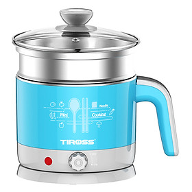 Ấm Nấu Đa Năng Tiross TS1366 (1.2L) - Hàng chính hãng