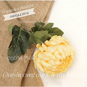 Cúc Phú Quý Đại Đoá cao cấp trang trí Decor- Hoa Giả Cao Cấp