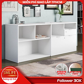 Mua Bàn sảnh ra vào gỗ hiện đại SMLIFE Chandra | Gỗ MDF dày 17mm chống ẩm | D180xR40xC70cm