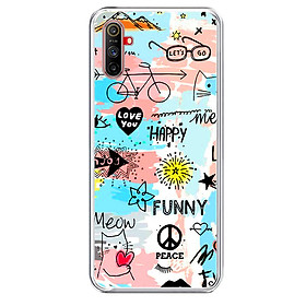 Ốp Lưng Dẻo Cho Điện Thoại Realme C3 - 01286 0126 FUNNY - Hàng Chính Hãng