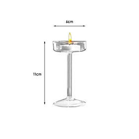 Candle Stick Set Party Wedding 11cm / 15cm / 17cm Glass Creative Creative