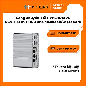 Mua Cổng Chuyển HYPERDRIVE GEN2 18-IN-1 For Macbook / Ipad Pro 2018-2020 PC & DEVICES (G218) - HÀNG CHÍNH HÃNG
