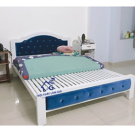 Giường sắt ngủ đẹp cao cấp 1m4x2m_LG555-14