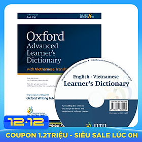 Oxford Advanced Learner's Dictionary 8th Edition (With Vietnamese Translation) and CD - ROM (Hardback)