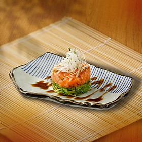[Chỉ giao HN] Sashimi cá hồi Tartate - 1 đĩa