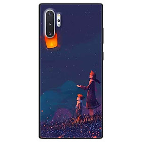 Ốp lưng in cho Samsung Note 10 Plus Mẫu Conan Ngắm Đèn
