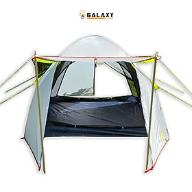 Lều 4 Người 2 Lớp Chống Nước Cắm Trại Dã Ngoại  Trekking Cao Cấp Galaxy Store GSL4P02 Màu Ngẫu Nhiên - Hàng Chính Hãng - Có kèm cây chống mái lều - Màu ng