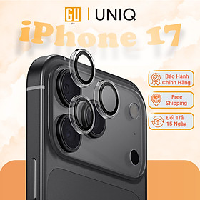 Kính Bảo Vệ Camera Cho iPhone 17/ 17 Air/ 17 Pro/ 17 Pro Max UNIQ OPTIX CLEARSHIELD Cho Hình Ảnh Rõ Nét Kính Cường Lực 9H Hàng Chính Hãng