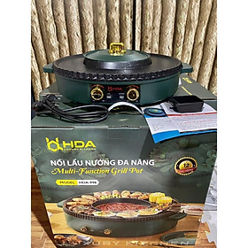 Mua Nồi lẩu nướng điện đa năng 2 in 1 hãng HDA