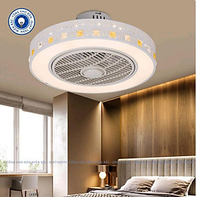 Mua Quạt Trần Đèn - quạt trần trên nhà korea lắp phòng ngủ  bàn ăn 90W - 3 hình thức năng lượng