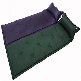 Outdoor Automatic Inflatable Camping Mat 1 Person Cushion Moistureproof Pad Tent Soft Mat