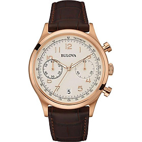 Đồng Hồ Nam Dây Da BULOVA 97B148 (43mm) - Nâu