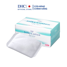 Bông Tẩy Trang DHC Silky Cotton (80 Miếng)