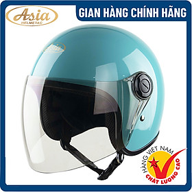 Mũ Bảo Hiểm 3 4 Có Kính - Asia MT-124K - Hàng Chính Hãng, Bảo Hành 1 năm