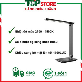 Đèn LED Bảo Vệ Mắt Taotronics 14W TT-DL057 Cổng USB-A Tích hợp sạc nhanh không dây