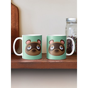 Cốc sứ uống trà  cà phê in hình gấu con ngộ nghĩnh đáng yêu - Cốc quà tặng