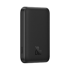 Pin Sạc Dự Phòng Không Dây OS-Baseus Magnetic Mini Wireless Fast Charge Power Bank 2022 (20W, Kèm dây C to C 30cm) (Hàng chính hãng)