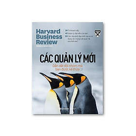 HBR - CÁC QUẢN LÝ MỚI ((ặng kèm bookmark Bamboo Books)