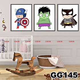 Mua Tranh treo tường canvas 3 bức phong cách hiện đại Bắc Âu 128  tranh decor trang trí phòng khách  phòng ngủ  phòng ăn