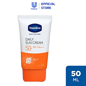 Kem chống nắng hàng ngày Vaseline Daily Sun Cream 50+ SPFPA++++ 50ml