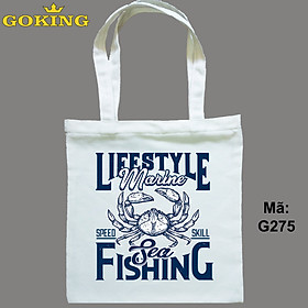 Túi xách FISHING, mã G275. Quà tặng cao cấp cho gia đình, nam nữ cặp đôi, hội nhóm, doanh nghiệp
