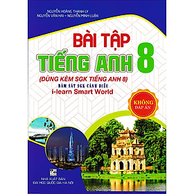 Hình ảnh Bài tập tiếng anh 8 - I-learn Smart World - Cánh diều (Tặng kèm đáp án file)