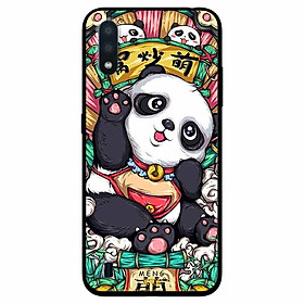 Ốp lưng dành cho Samsung A01 mẫu Gấu Yếm Đỏ