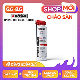 Chai Xịt Dưỡng Sên/ Xích Ipone X-trem Chain Road (500ml) - Hàng Chính Hãng