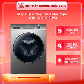 Mua AQD-AH1051J(PS) - MÁY GIẶT & SẤY CỬA TRƯỚC AQUA AQD-AH1051J(PS) - Hàng chính hãng