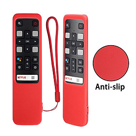 Voice TV Silicone điều khiển điều khiển từ xa RC802V FMR1 FLR1 FNR1 cho TCL LCD TV 65P8S 55P8S 55EP680 50P8S 49S6800FS 49S6510FS