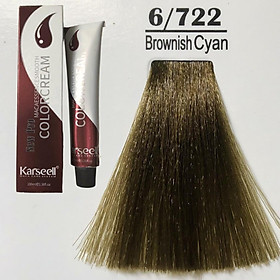 Thuốc nhuộm tóc Karseell trực tiếp nền tóc đen không càn tẩy 100ml + Kèm oxy