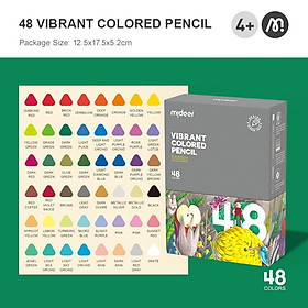 Bút chì màu vẽ tranh cao cấp 24/36/48 màu - Mideer Vibrant Colored Pencil