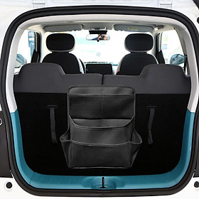 Car Back Seat Organizer Storage Bag Large Capacity Car Backseat Cover Protector Portable Vehicle Storage Organizer for Snacks Drinks