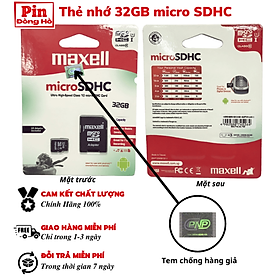 Mua Thẻ nhớ 32GB micro SDHC Hàng chính hãng