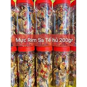 Đặc sản Phan Thiết - Mực Rim Sa Tế Đã Chế Biến Ăn Liền Hộp 200 Gram Là Món Ăn Ngon Ơi Là Ngon. Hạn Sử Dụng 6 Tháng Kể Từ Ngày Đặt Hàng - OCOP 4 Sao