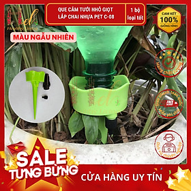 Mua Đầu Cắm Tưới Nhỏ Giọt Điều Chỉnh CAO CẤP Gắn TẤT CẢ Chai Nhựa KHÔNG Đục Lỗ Đáy Chai  KHÔNG Cuốn Màng Đầu Chai